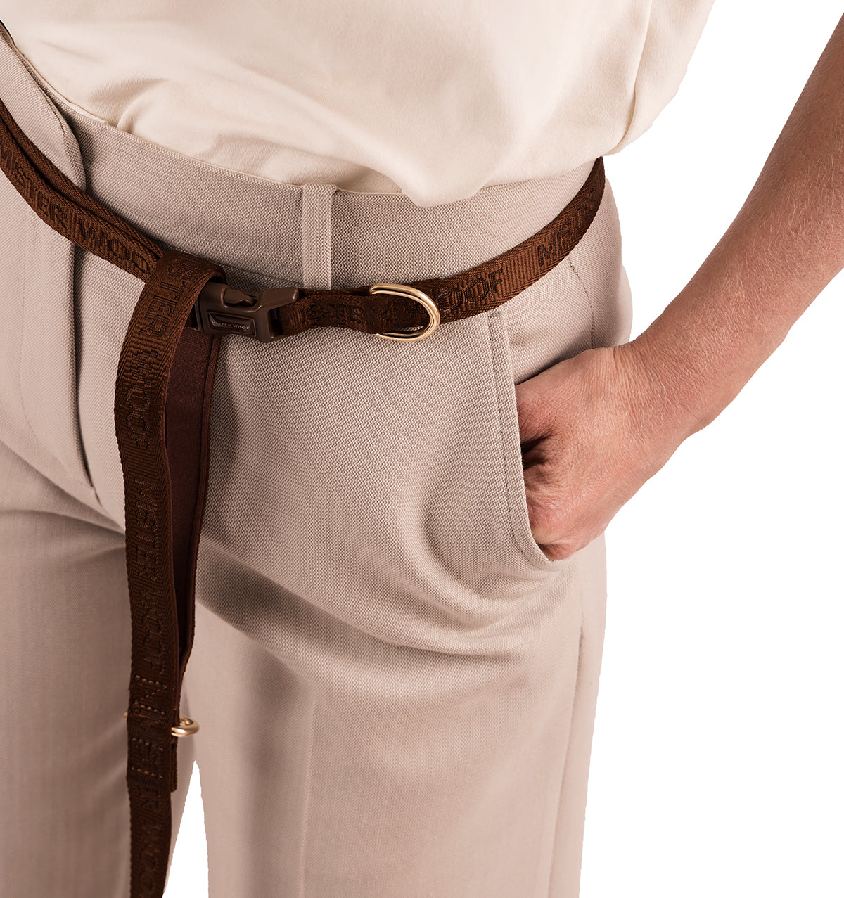 Chocolate Brown 3-in-1 Hands Free Dog Lead